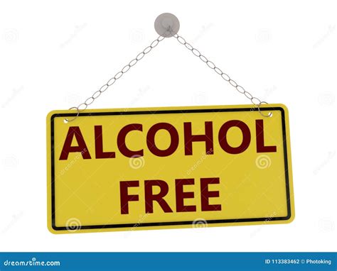 Alcohol free sign stock illustration. Illustration of icon - 113383462