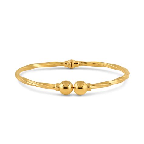 22ct gold Bangle Bracelet for women at Purejewels | Size 2.6