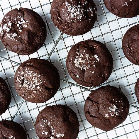 Fleur De Sel Chocolate Cookies Recipe - Tasting Table | Recipe | Cookie recipes, Chocolate ...