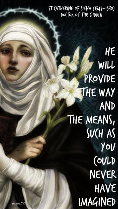 an image of a woman holding flowers with the words, he will provide the ...