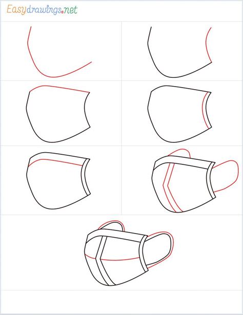 How to Draw a Mask step by step - [7 Easy Phase] | Drawn mask, Drawings, Draw