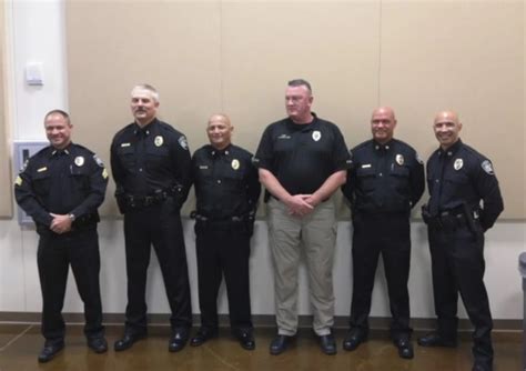 Five Bossier City Police Officers Promoted