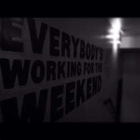 Everybody's working for the weekend | Tech company logos, Company logo ...