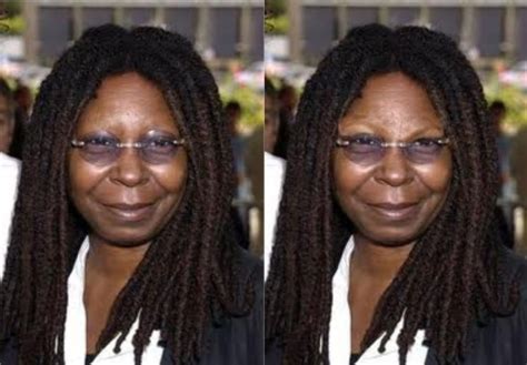 Whoopi Goldberg's eyebrows