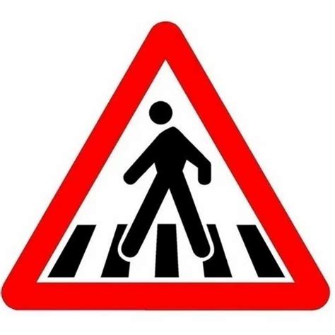 Traffic Safety Sign Board, For Use For Road Safety at Rs 300/piece in Rajkot