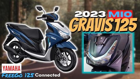 All-new 2023 Yamaha FreeGo 125 Connected (Mio GRAVIS) | Specs ...