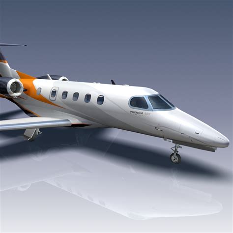 3dsmax phenom 300 embraer