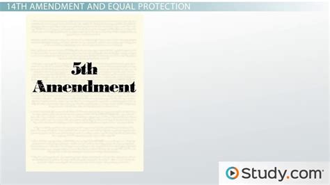 Equal Protection Clause | Definition, Amendments & Summary - Lesson ...