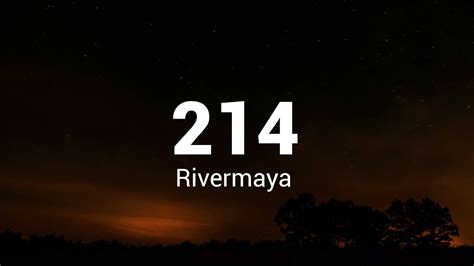 Rivermaya - 214 (Lyrics) - YouTube