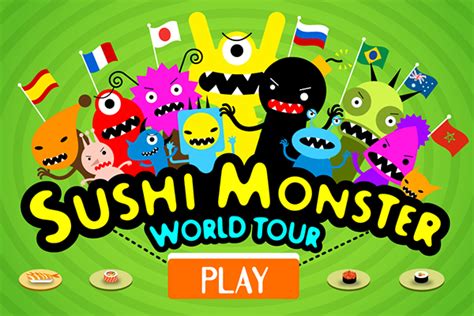 Sushi Monster World Tour :: Behance