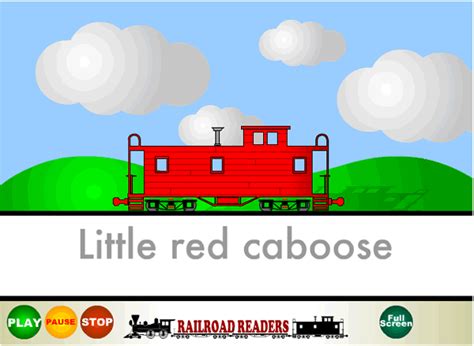 Little Red Caboose: Animated Song Book