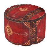 Persian carpet design pouf | Zazzle