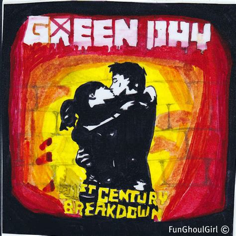 21st Century Breakdown Cover by FunGhoulGirl on deviantART