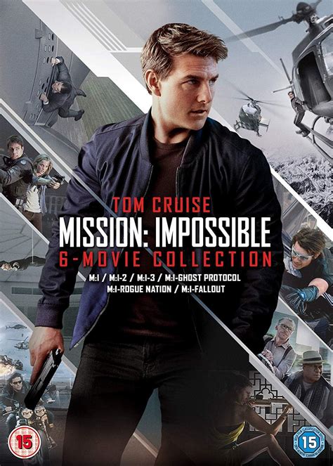 Mission: Impossible - The 6-Movie Collection DVD 2018: Amazon.co.uk: Tom Cruise, Simon Pegg ...