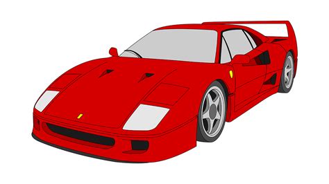 Ferrari F40 Sport - Ingyenes kép a Pixabay-en - Pixabay