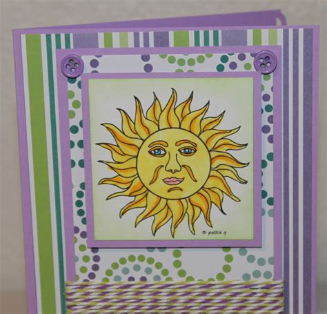 Crafty Girl 21!: Sunny Birthday Card