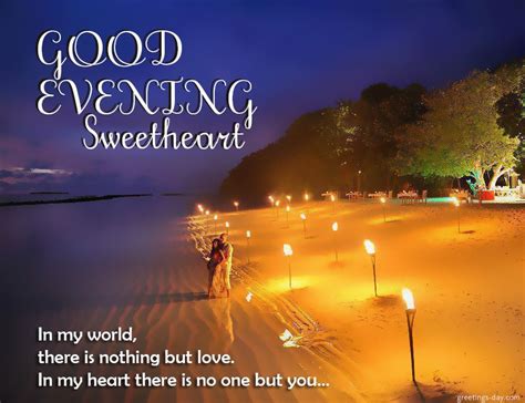 Romantic Good Evening Messages and Quotes