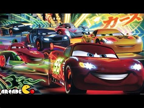 Disney Pixar Cars Fast as Lightning McQueen: Neon Lightning McQueen Unlocked - YouTube