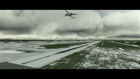 MSFS / FSLTL B77W takeoff - YouTube