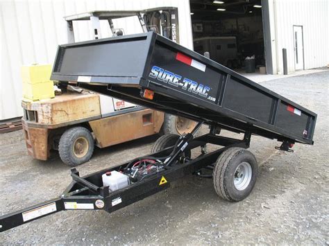 Sure-Trac 4.5 X 8 Utility Dump Trailer | Horse, Stock, Utility, Car, Equipment, Motorcycle, and ...