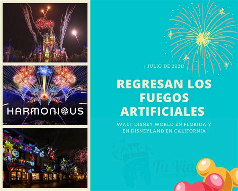 ¡Los fuegos artificiales regresan a Disney World y Disneyland! – Te ...