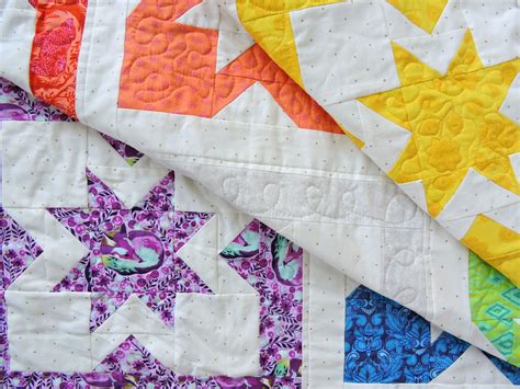 A Tula Pink Rainbow Quilt - Blossom Heart Quilts