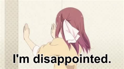 Disappointed Anime GIFs | Tenor