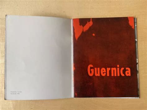 PABLO PICASSO, GUERNICA, Exhibition Catalogue, Moderna Museet 1956 1st ed £180.00 - PicClick UK