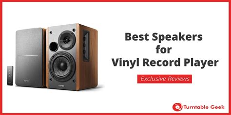 10 Best Speakers for Vinyl Record Player (Turntable Enhancers) 2020