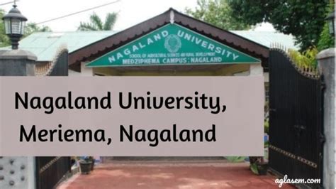 Nagaland University - AglaSem Institutes