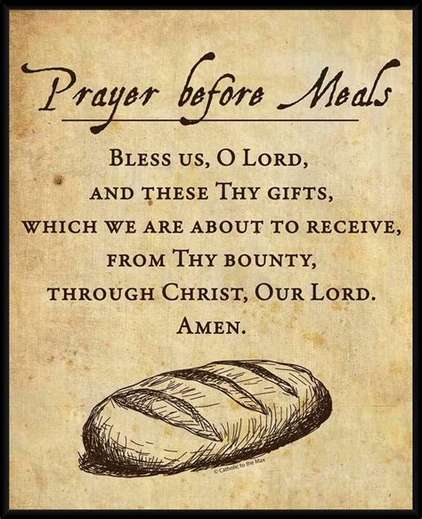 Wall Art, Prints, Posters : Prayer Before Meals Wall Plaque