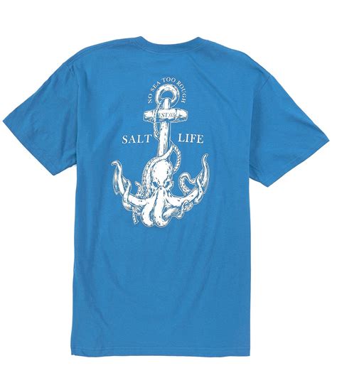 Salt Life Short-Sleeve Octo Anchor Graphic T-Shirt | Dillard's in 2021 ...