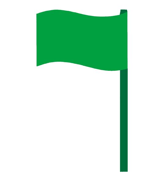 Green Flag Emoji & Other +30 Flag Emojis Contains Green Color - Eggradients.com