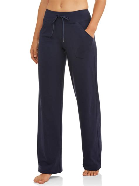 Athletic Works Women's and Women's Plus Dri-More Core Relaxed Fit Yoga Pants - Walmart.com ...