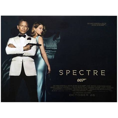 "Spectre" Film Poster, 2015 For Sale at 1stdibs