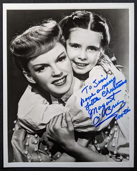 Lot - Margaret O'Brien, Meet Me in St Louis, Autographed Black & White ...