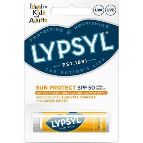 Lypsyl SPF 50 Sun Protect 4g Vanila - BD Amajan Shop