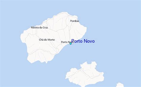 Porto Novo Tide Station Location Guide