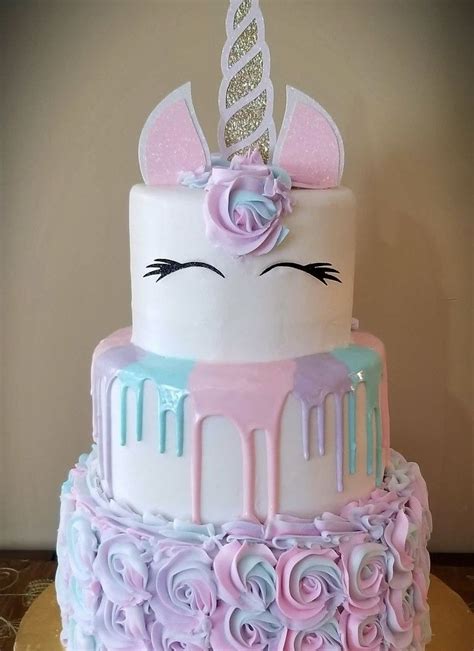 Pin de Vi-Vien en Party with unicorns | Pastel de cumpleaños de unicornio, Pastel de unicornio ...