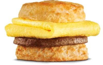 Hardee's Sausage & Egg Biscuit Nutrition Facts