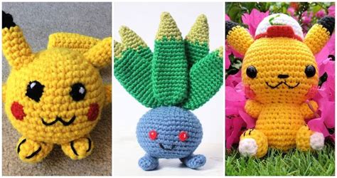 18 Free Crochet Pokemon Patterns - DIY Crafts