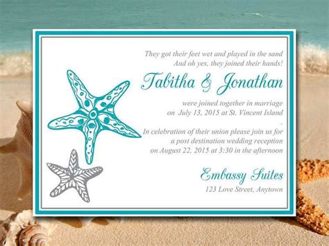 24 Free Printable Beach Wedding Invitation Template Layouts for Beach Wedding Invitation ...