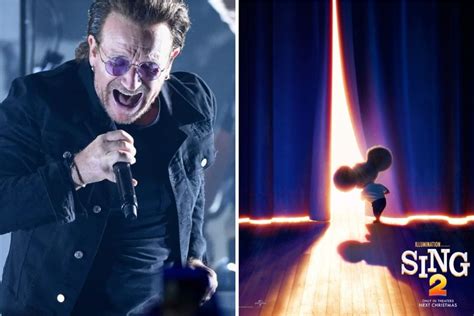 U2 rocker Bono plays reclusive rock star in new animated movie Sing 2 ...