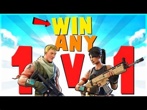 4 WAYS to *WIN* EVERY 1v1 Fight | Fortnite Battle Royale Advanced Combat and Building Tips - YouTube