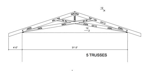 Watsonville Scissor Trusses | Pacific Post & Beam