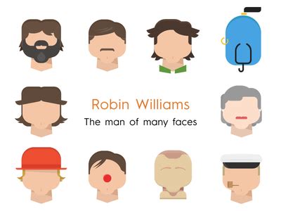 Robin Williams Tribute by Jason Smith on Dribbble