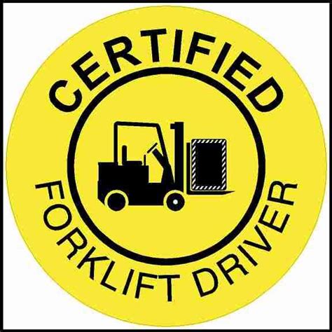 Forklift Safety Stickers