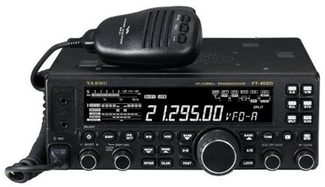 Yaesu Original FT-450D HF/50MHz Compact Amateur Base Transceiver – 100 ...