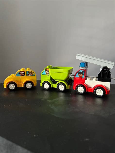 Lego Duplo My First Car, Dump Truck, Fire Engine, Hobbies & Toys, Toys ...