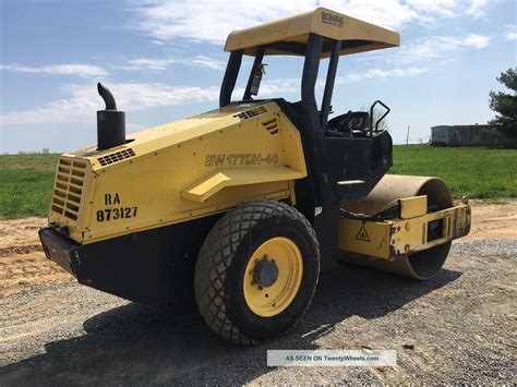 2011 Bomag Bw177 Dirt Roller 1600 Hours Video Financing Available